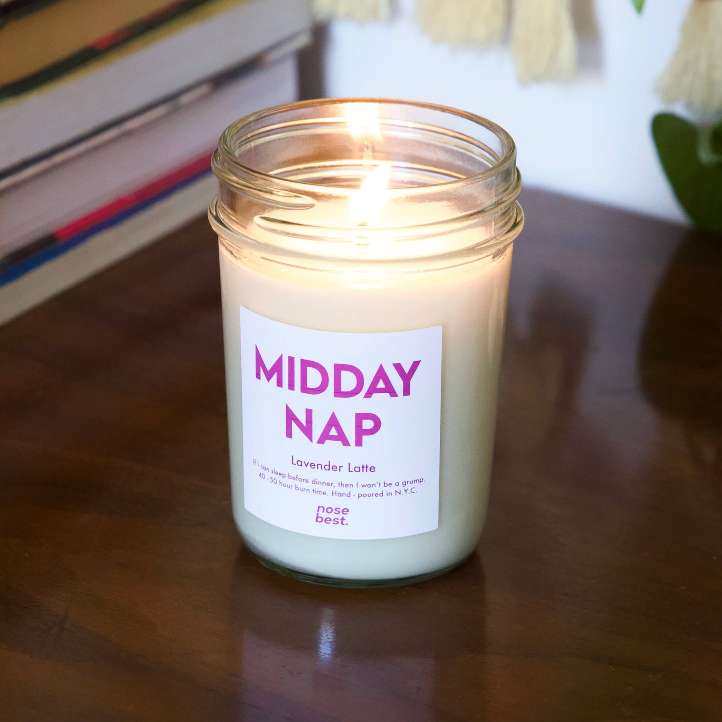 Lavender Latte - Midday Nap 8oz Soy Candle