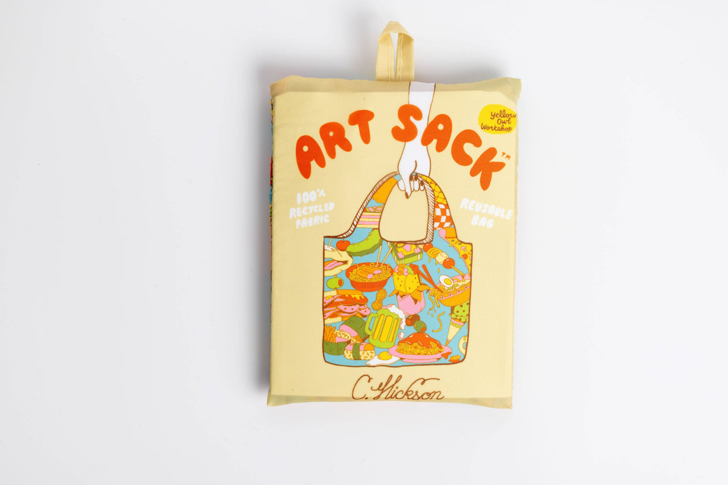 Gourmand Art Sack® by Clay Hickson - Reusable Foodie Tote