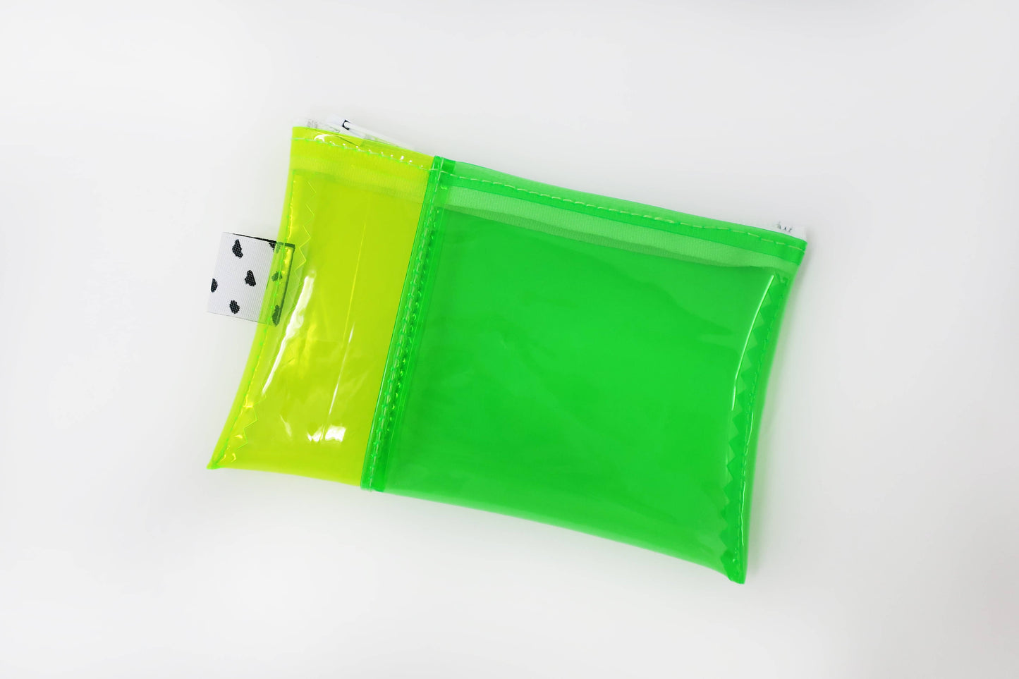 Yellow & Green Vinyl Wallet