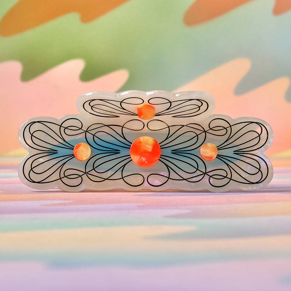 Swirly Hair Claw