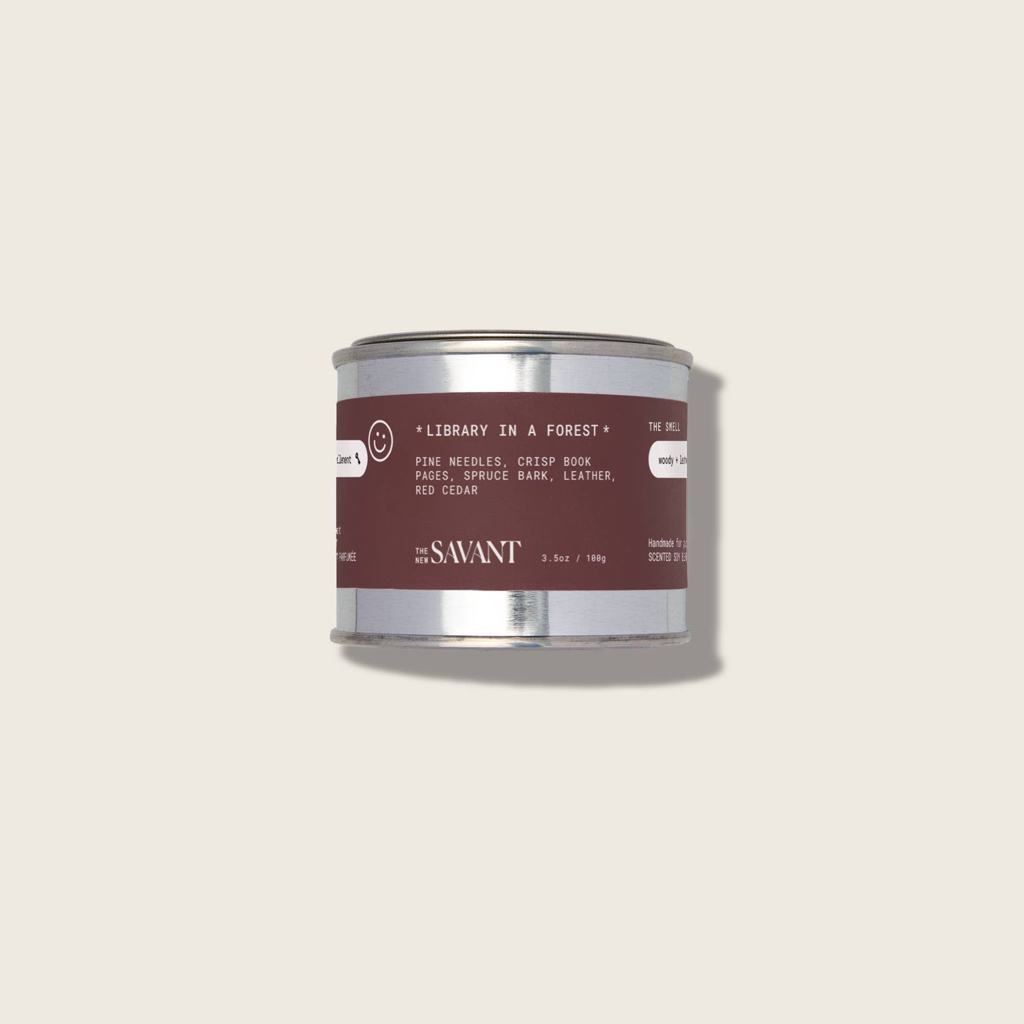 Library in a Forest Candle