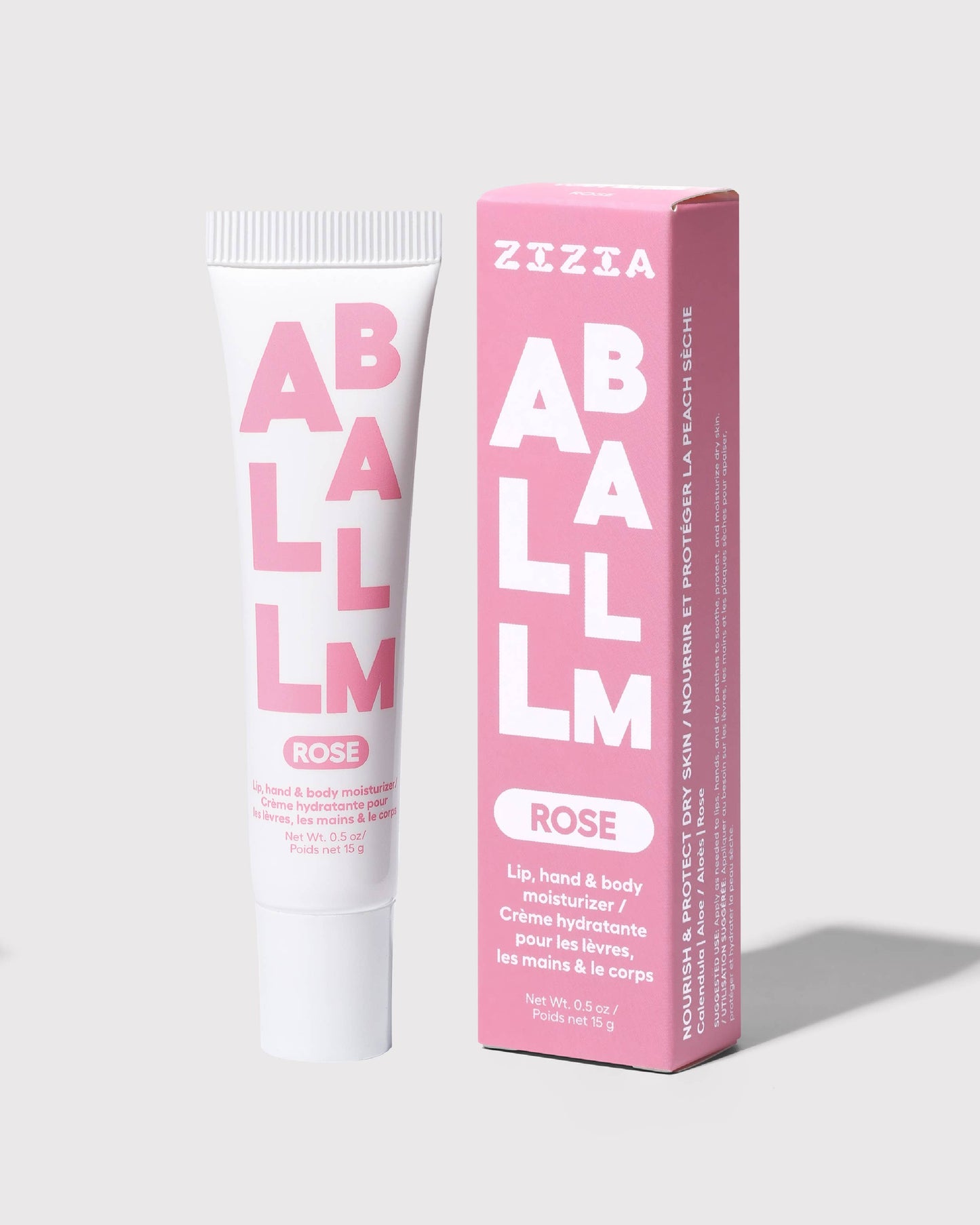 NEW! PLASTIC TUBE-Rose All Balm Tube