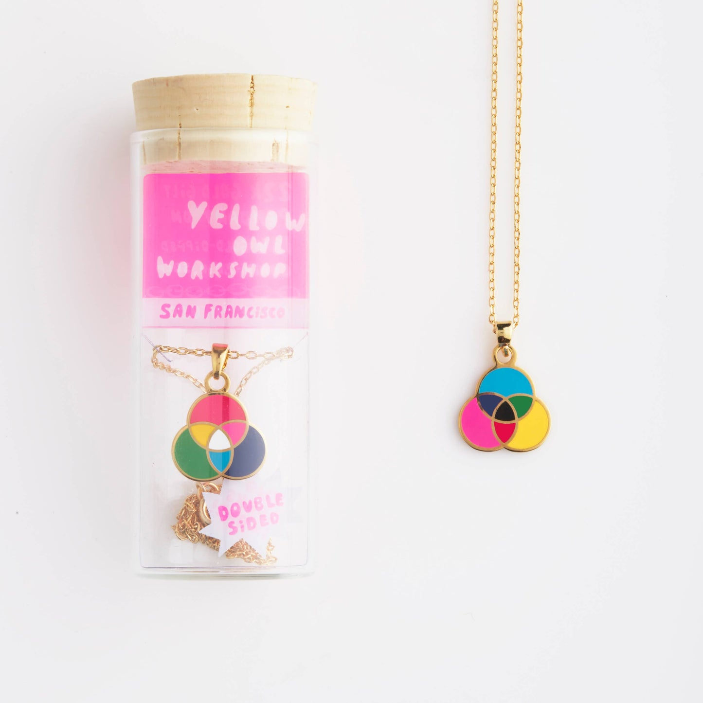 RGB/CMYK Double Sided Pendant