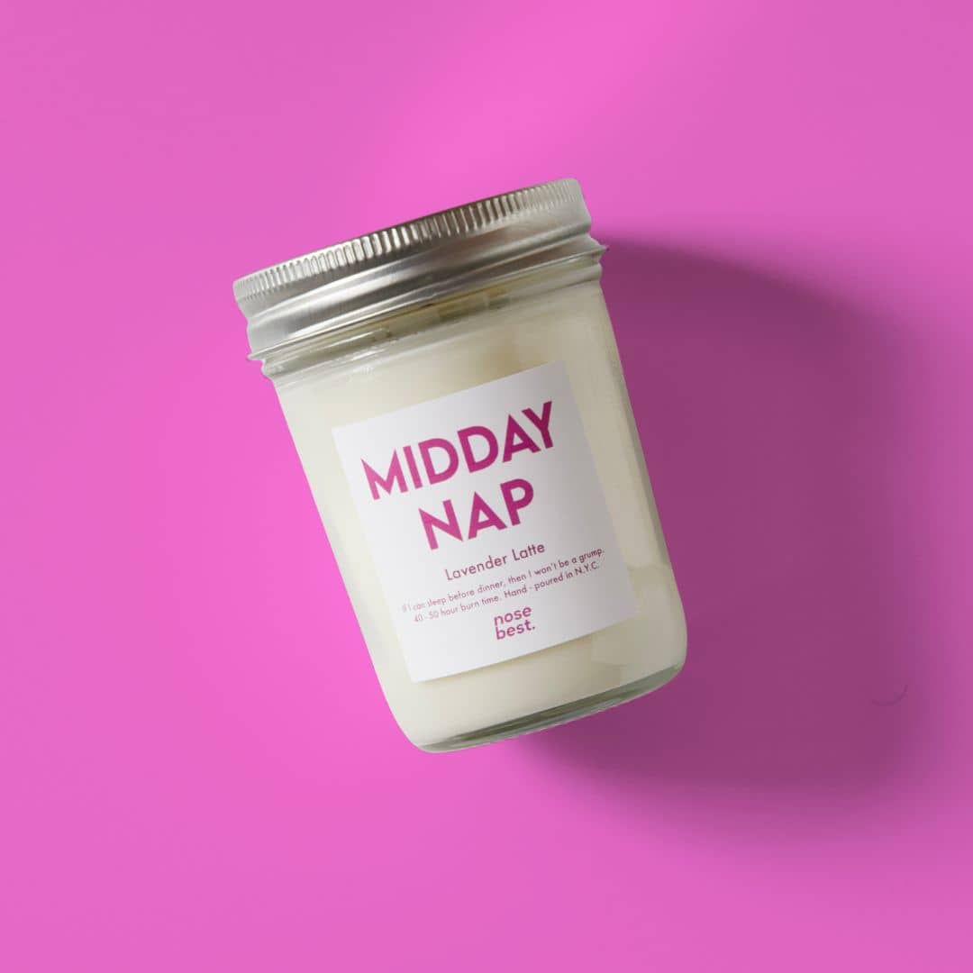 Lavender Latte - Midday Nap 8oz Soy Candle