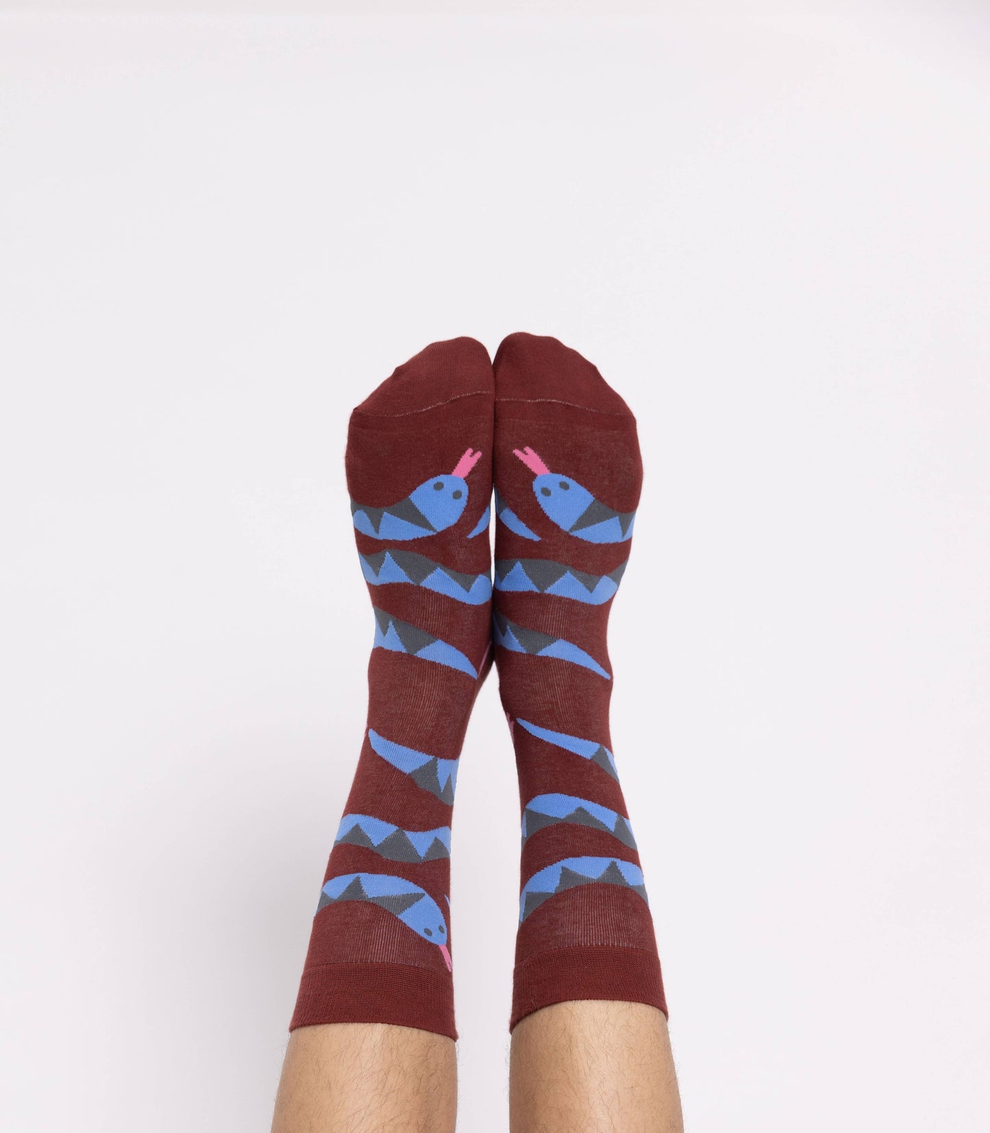 Snakes - Large Crew Socks