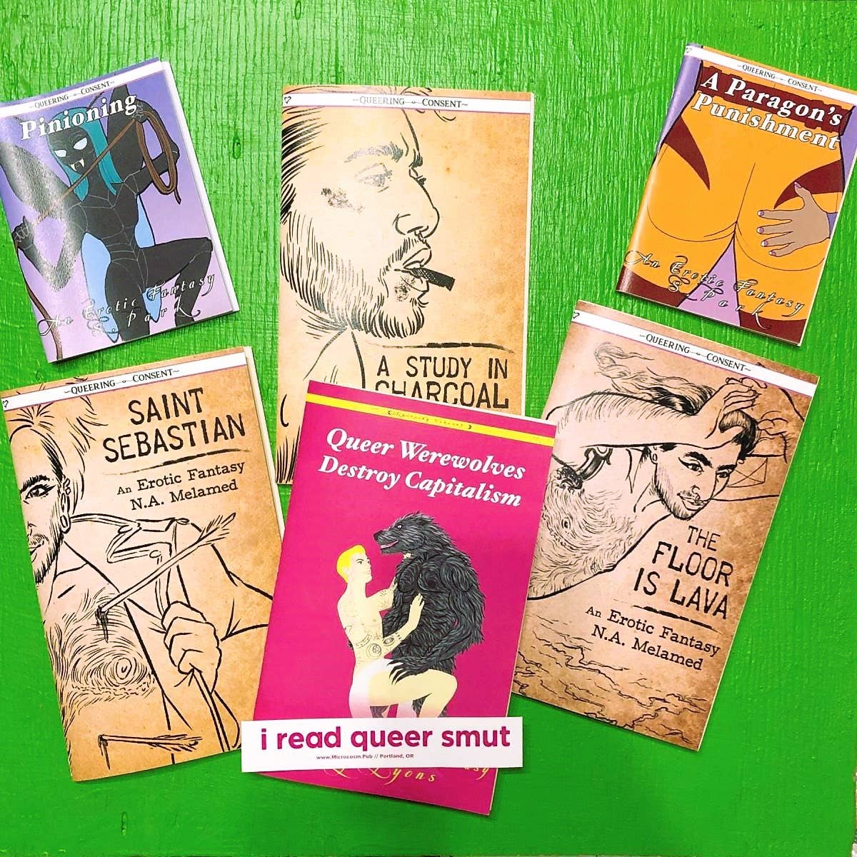 Floor is Lava: An Erotic Fantasy (Queering Consent Zine)