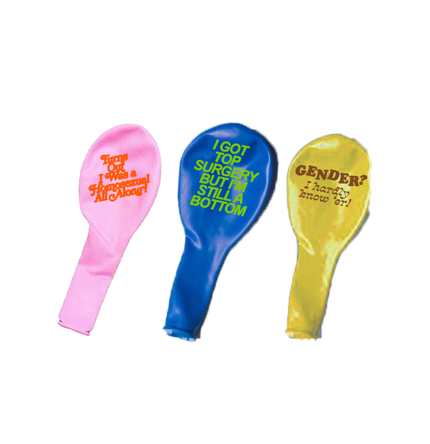 $1 Gay Balloon