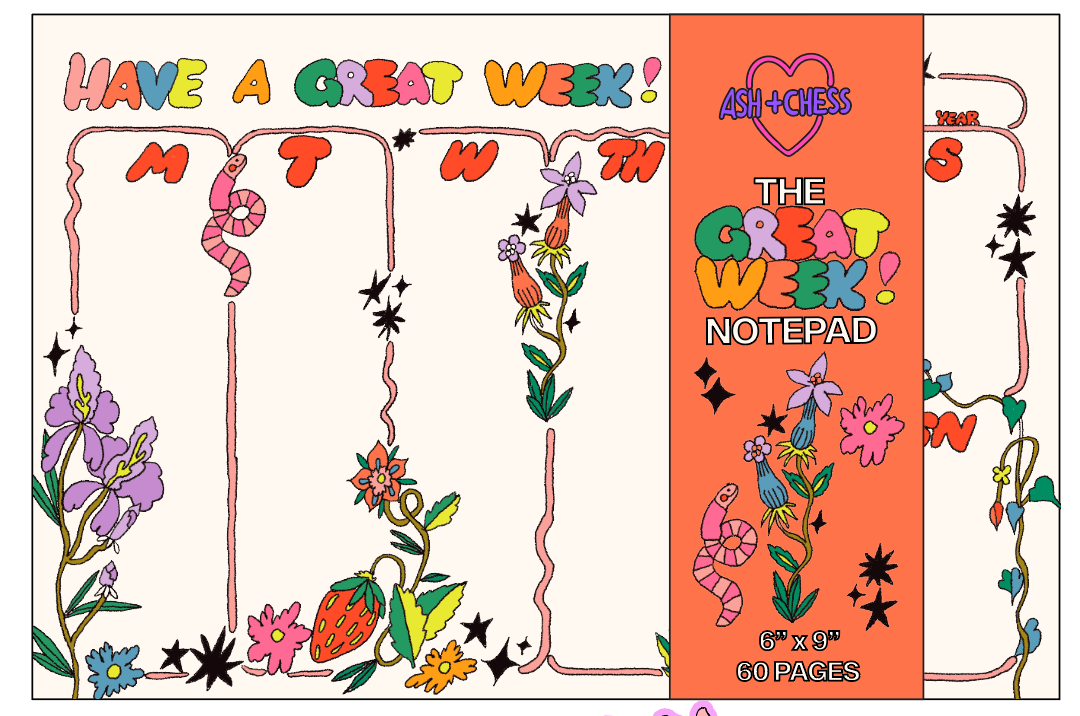 Great Week Planner - Ash + Chess