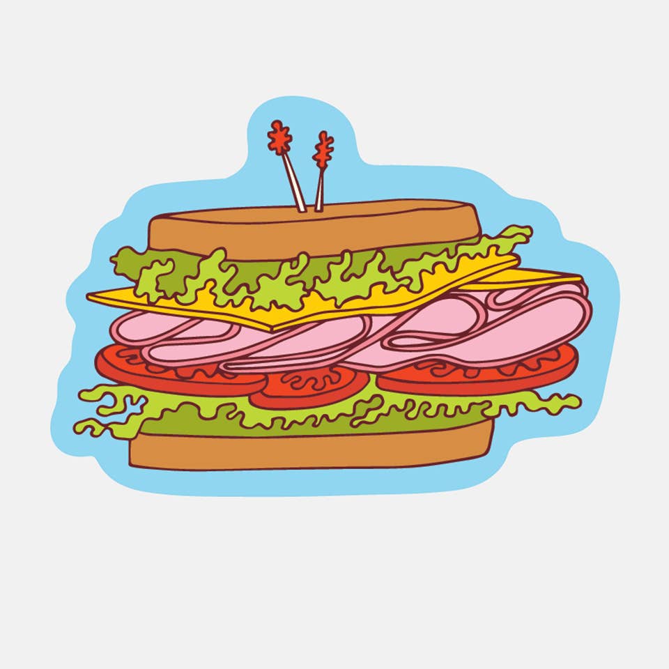 Sandwich Sticker