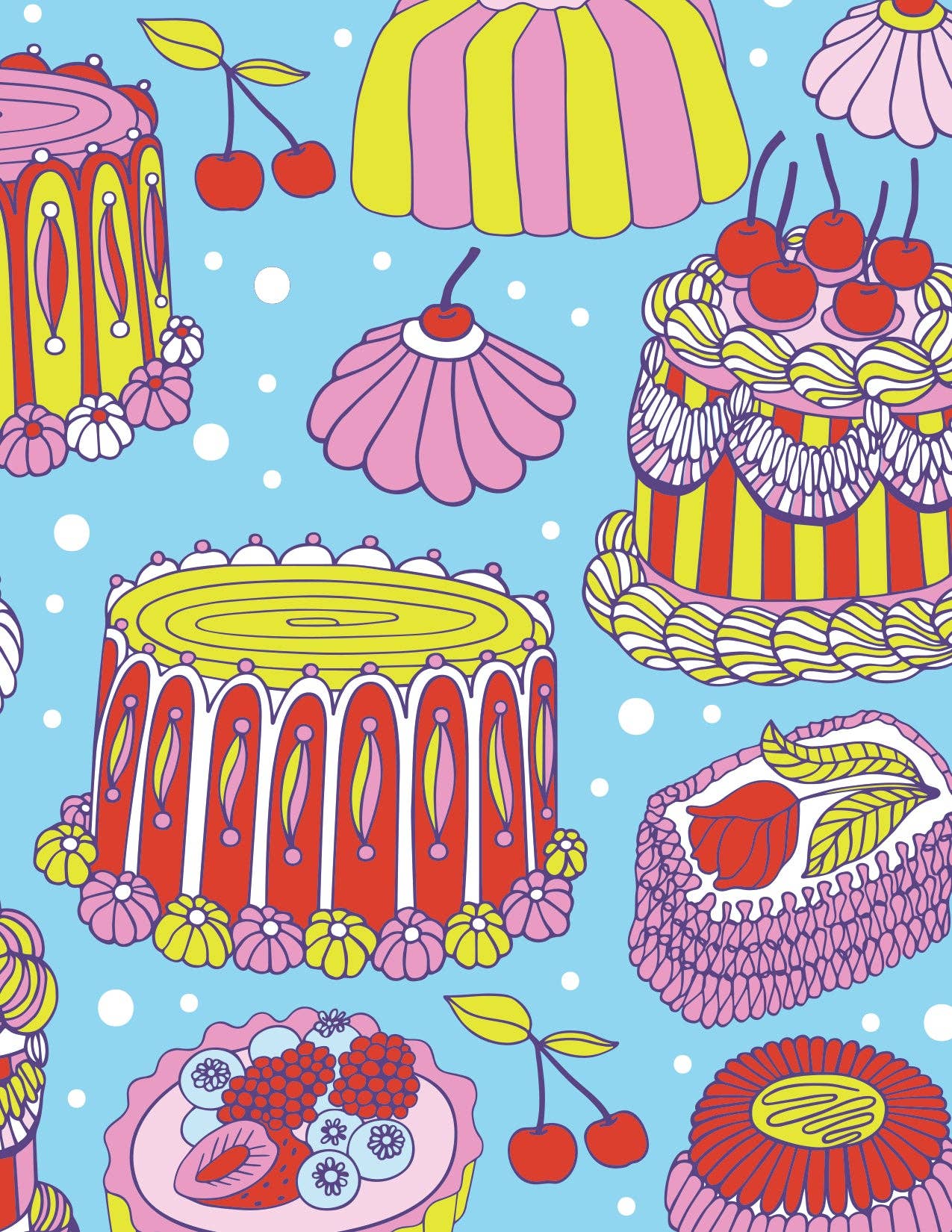 Mini Cakes Gift Bag