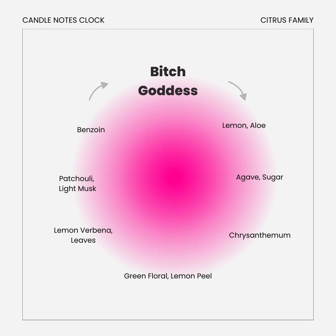 Cactus Flower & Lemon Verbena - Bitch Goddess 8oz Soy Candle