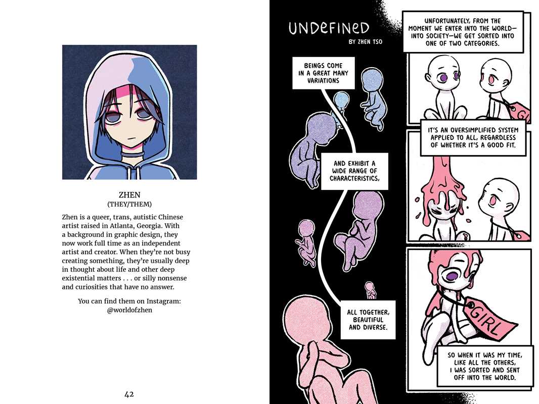 Out Side: Trans & Nonbinary Comics by