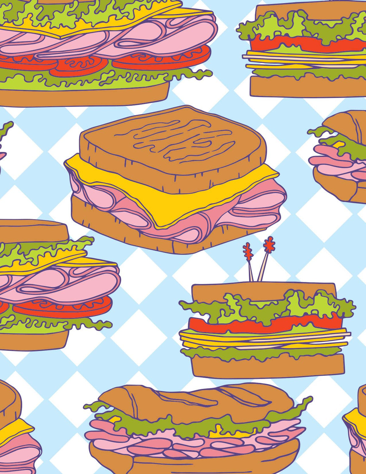 Large Sandwiches Gift Bag