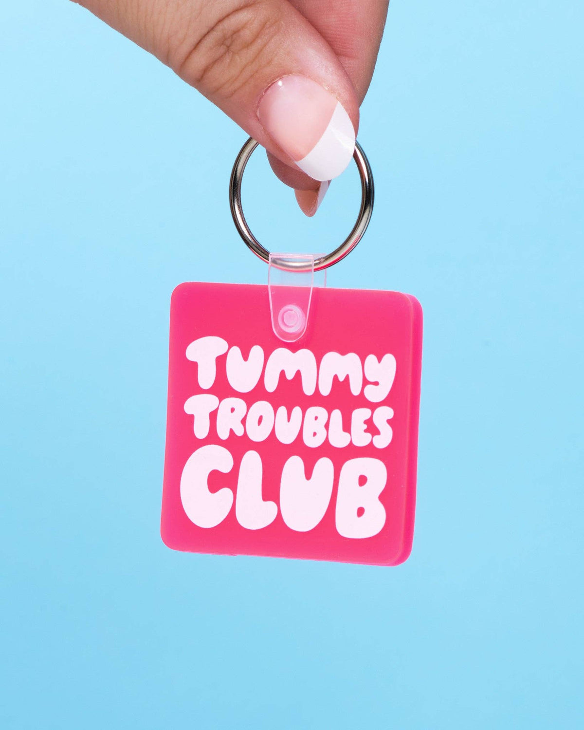 PVC Soft Keychain by Your Gal Kiwi—Tummy Troubles Club