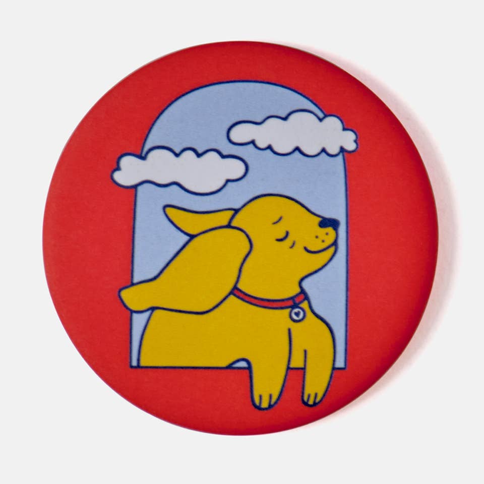 Happy Dog Magnet