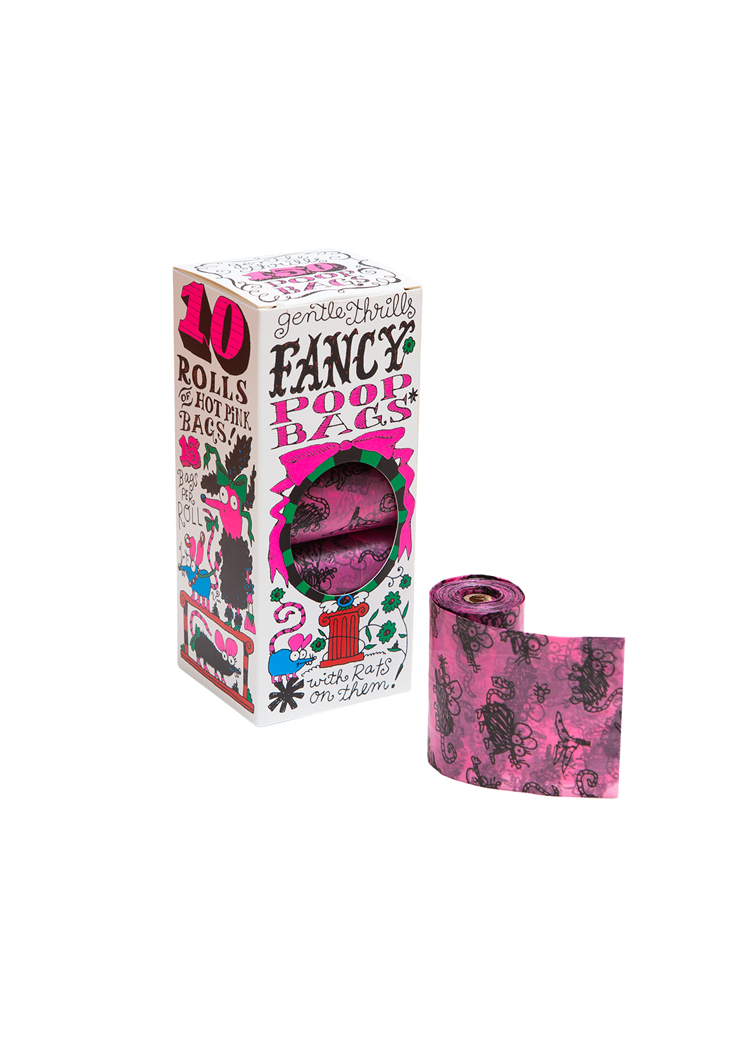 Fancy dog poop bags