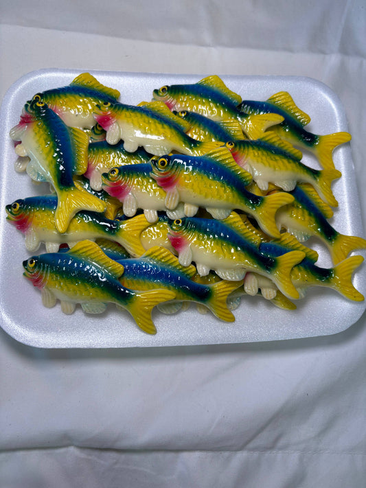 Yellow Fish Kitchen Magnet