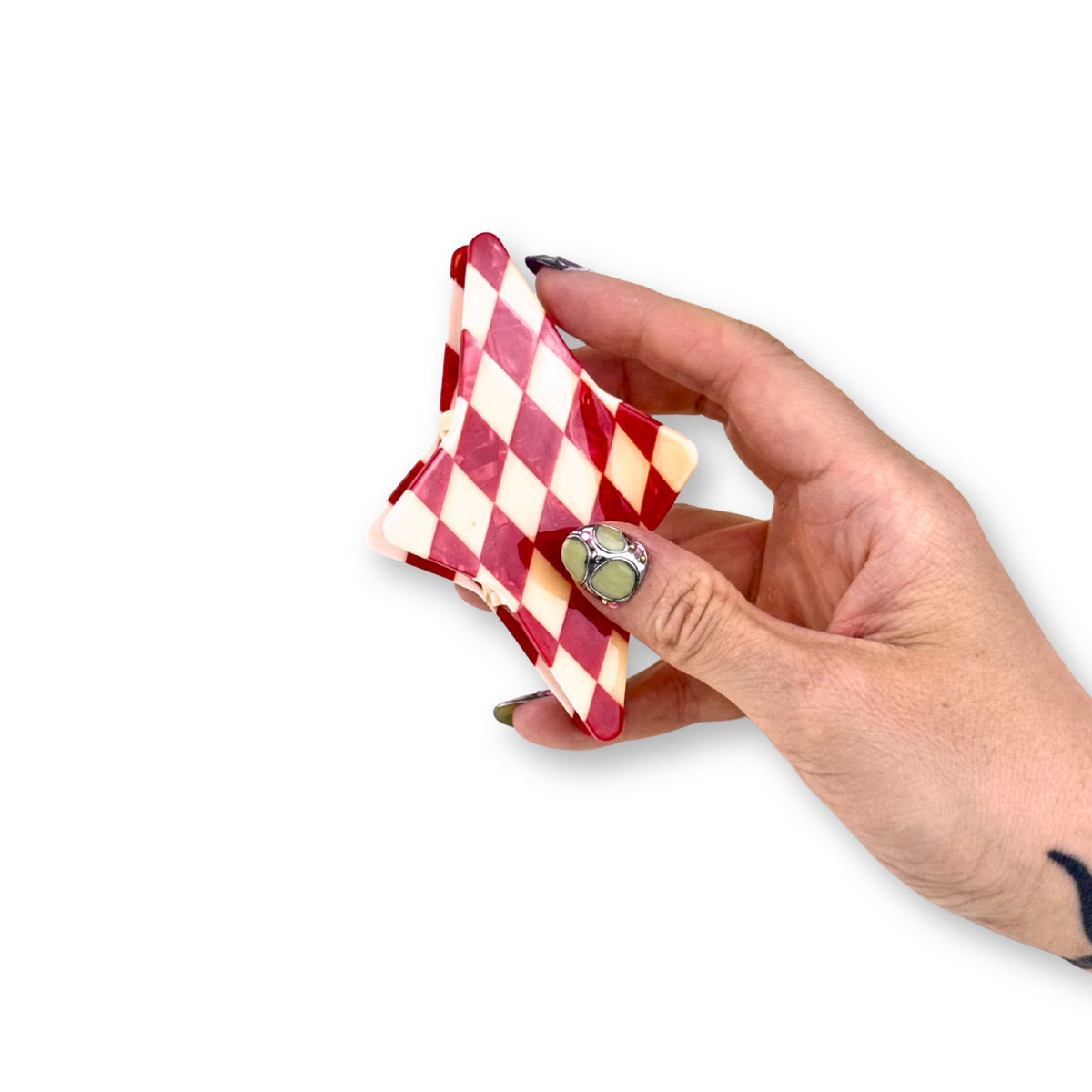 Harlequin Hair Claw