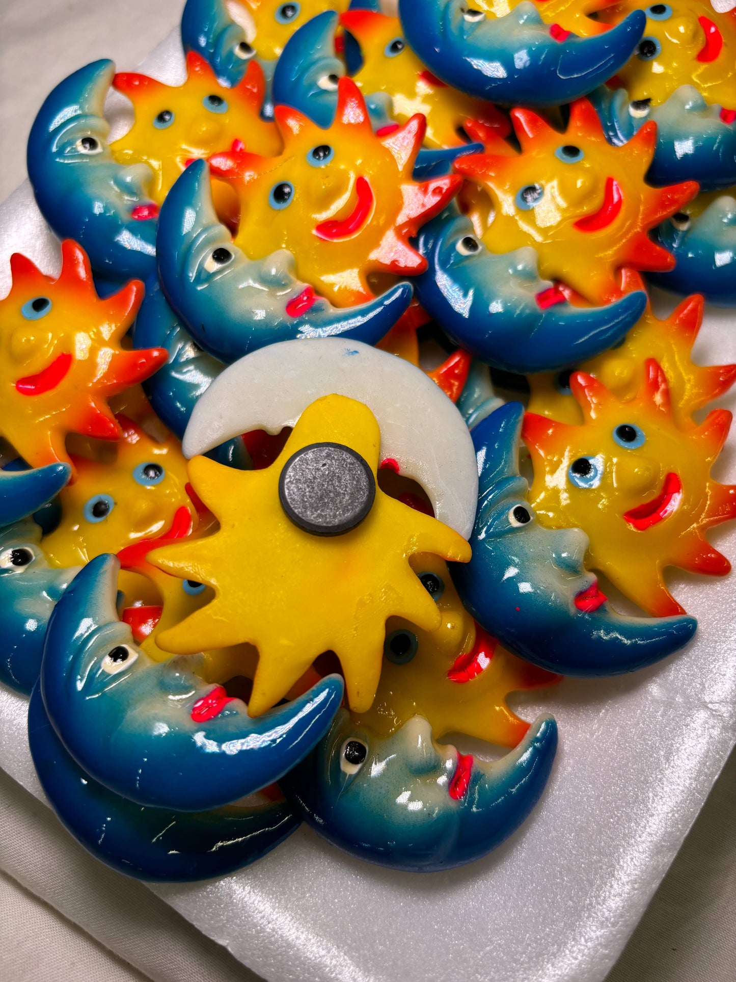 Sun and Moon Kitchen Magnet