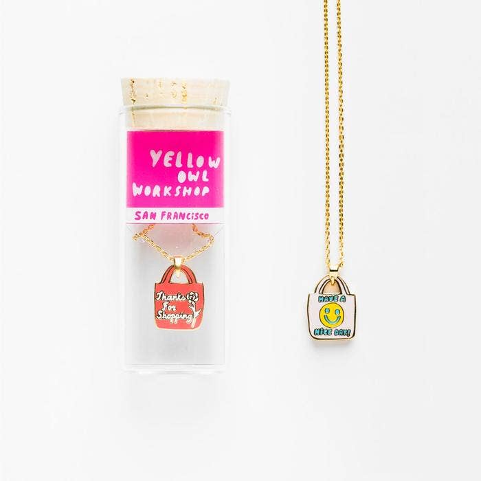 Have A Nice Day Double Sided Pendant