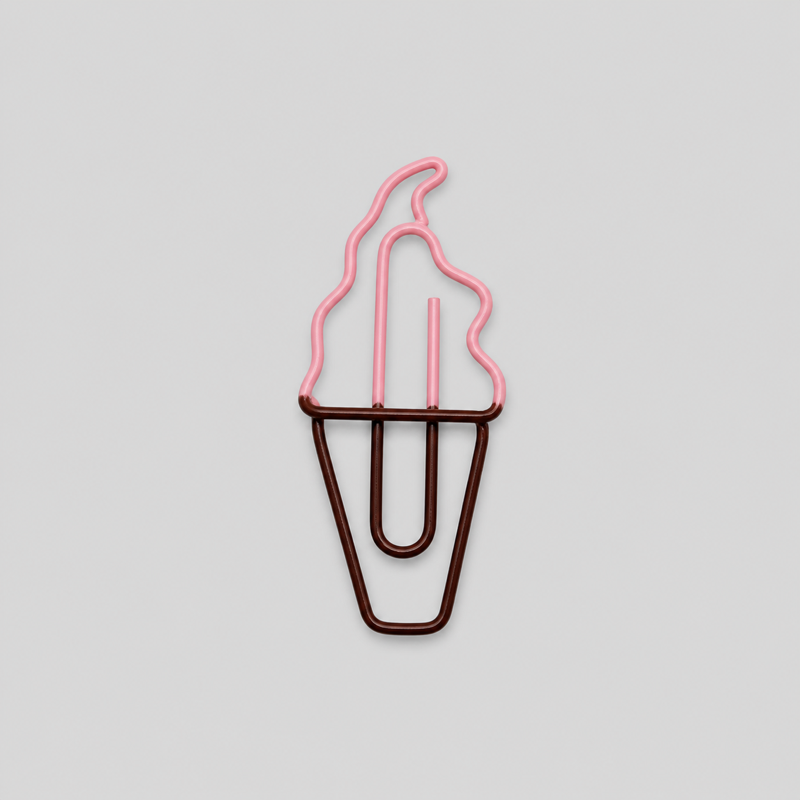 10 Lovely Carrot-Shaped Paper Clips