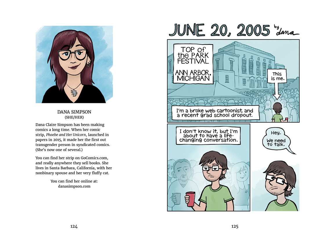 Out Side: Trans & Nonbinary Comics by