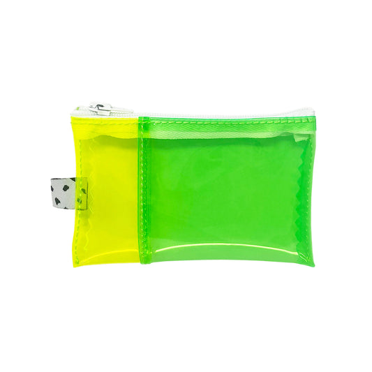 Yellow & Green Vinyl Wallet