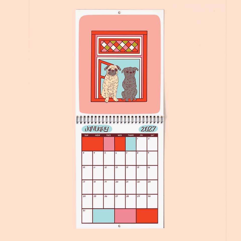 Good Dogs 2027 Calendar