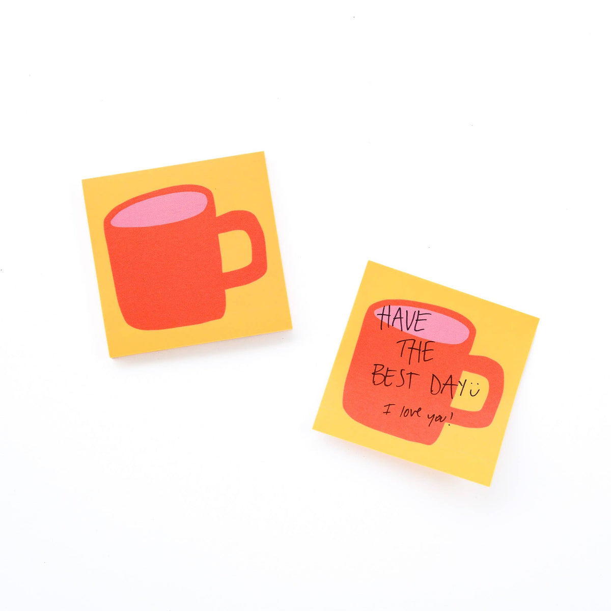 Morning mug sticky notes - 50 sheet notepad