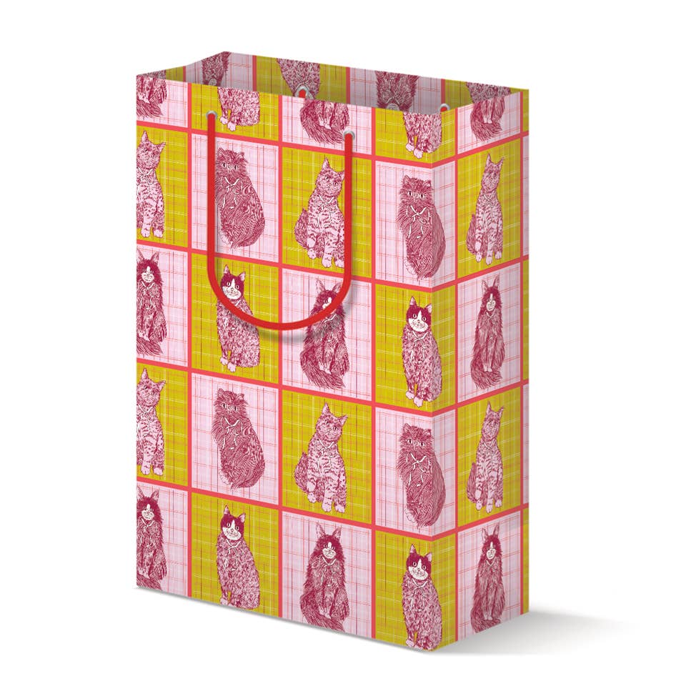 Merry Cats Gift Bag
