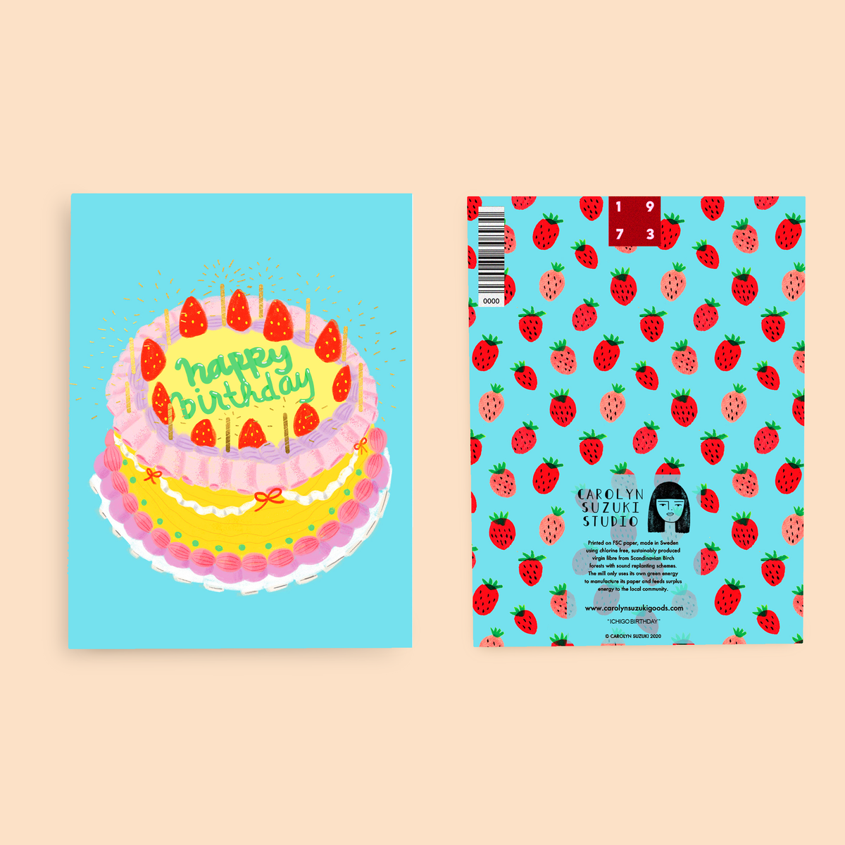 ICHIGO BIRTHDAY - Birthday Card