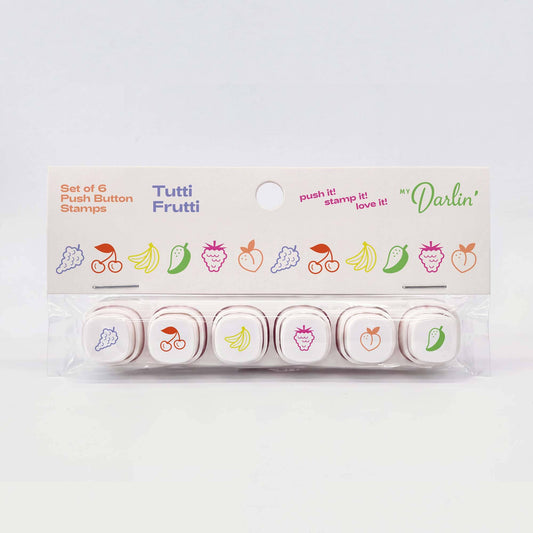 Tutti Frutti Push Button Stamps