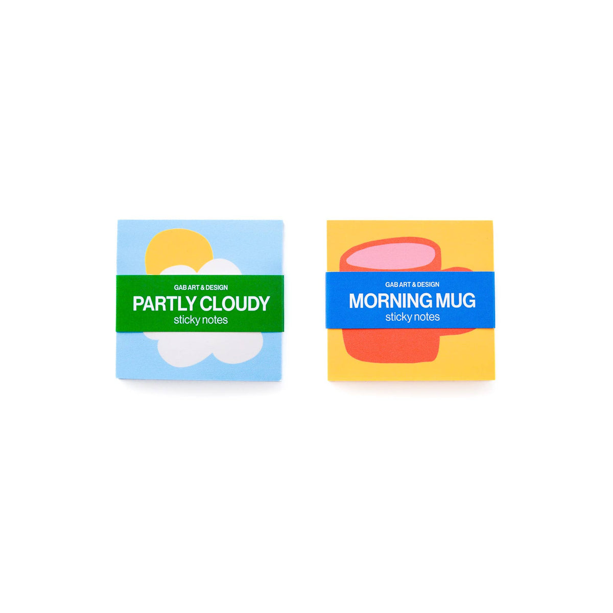 Morning mug sticky notes - 50 sheet notepad