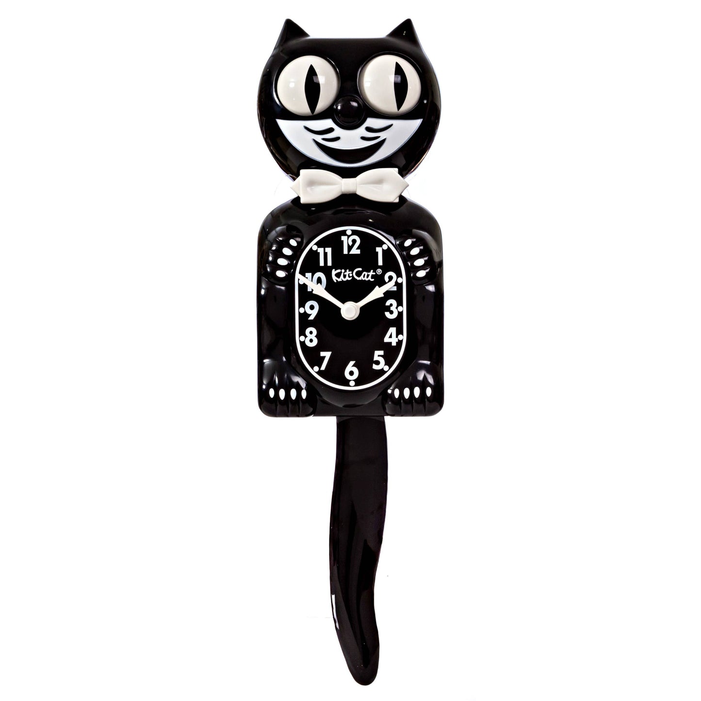 Classic Black Kit Cat Klock