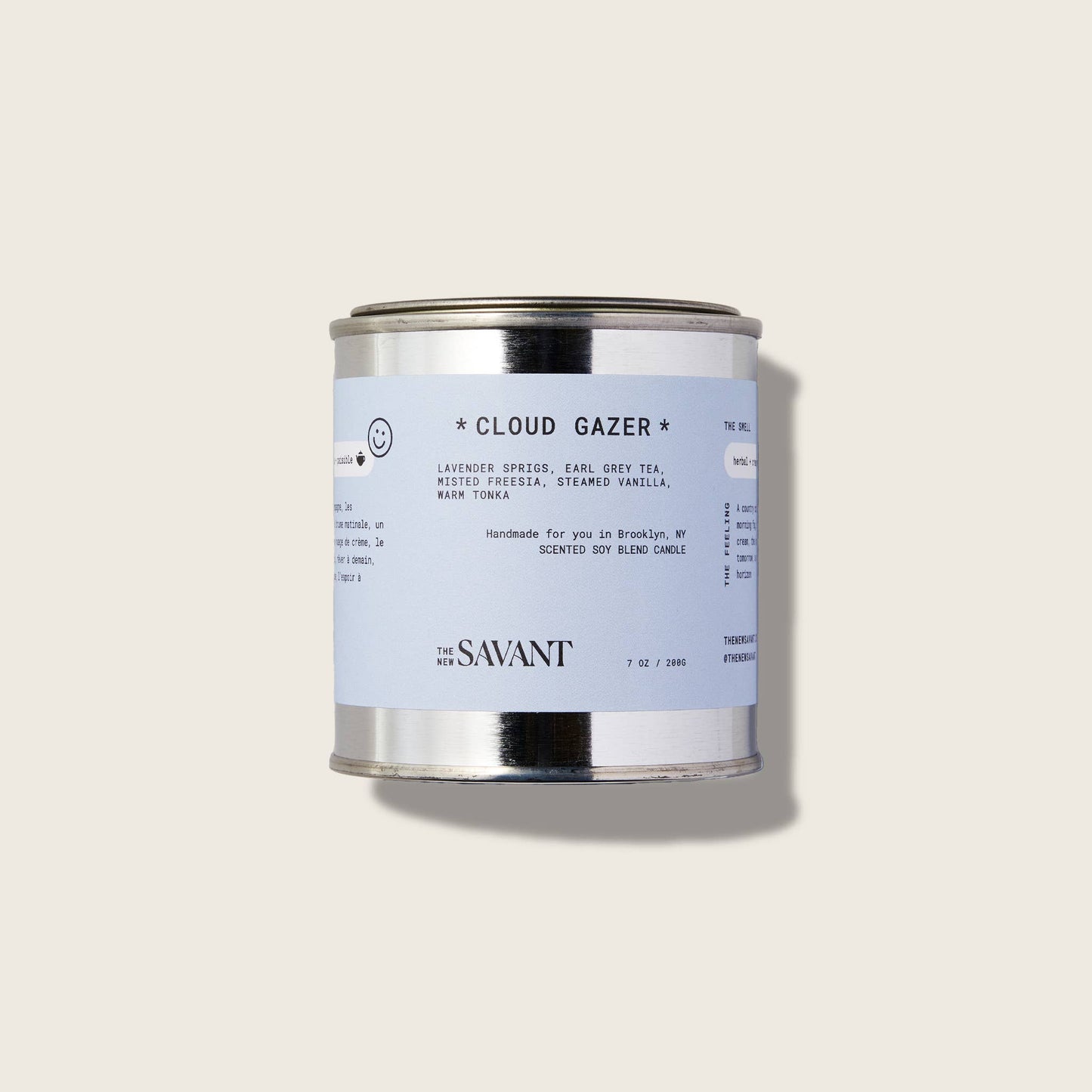 Aromatic + Vanilla 7oz Soy Blend Candle - Cloud Gazer