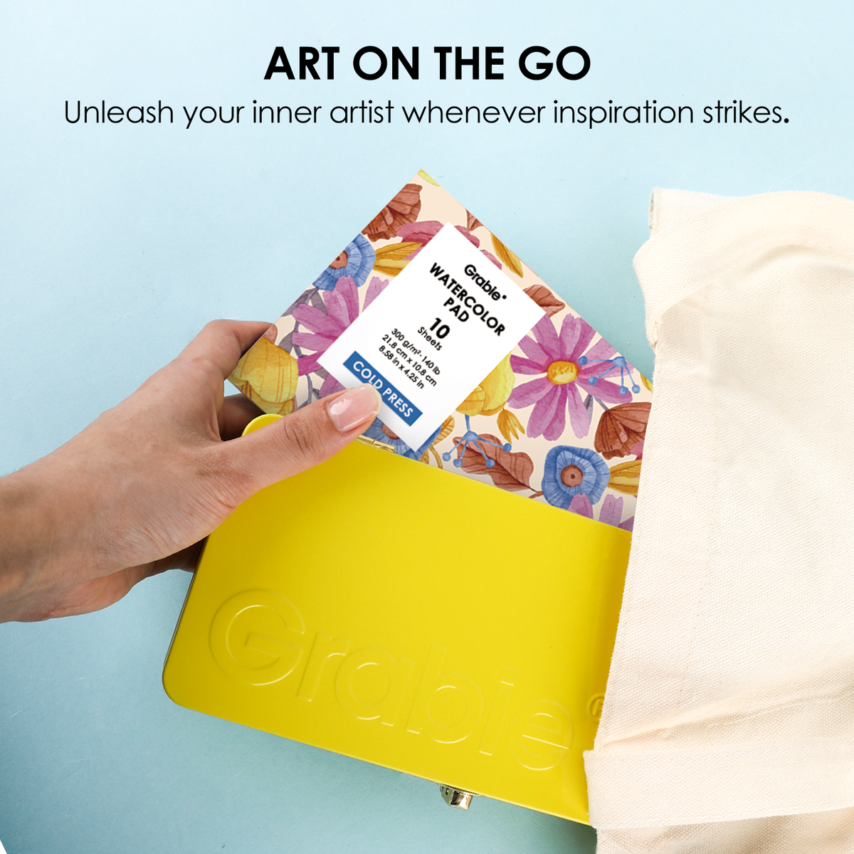 Grabie All-In-One Premium Watercolor Set of 50