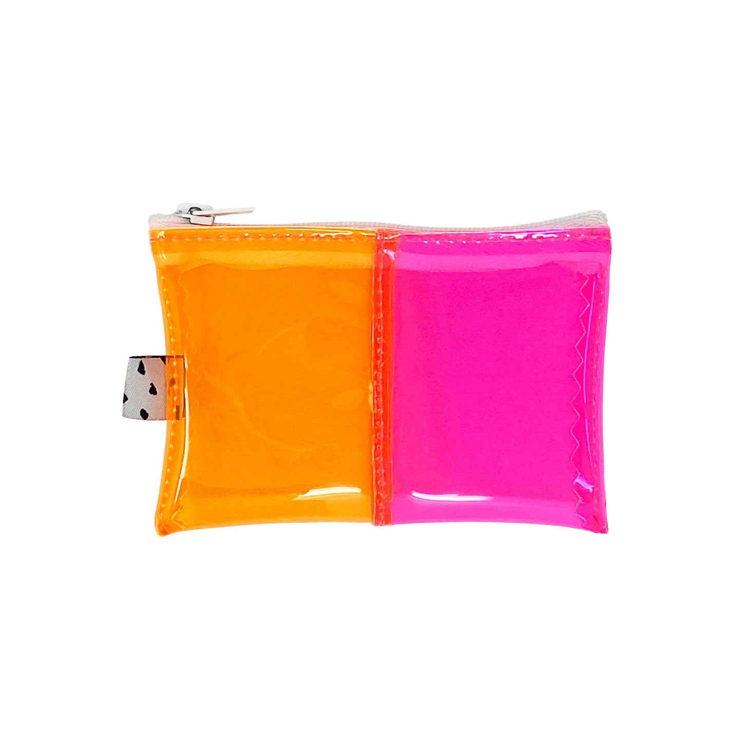 Orange & Pink Vinyl Wallet