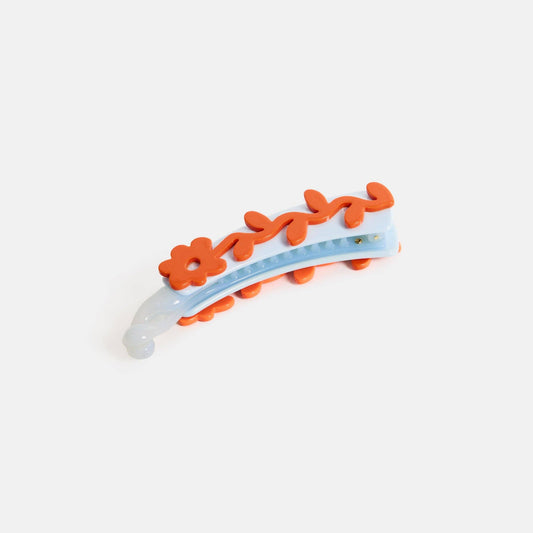 Banana Clip in Poppy Sky