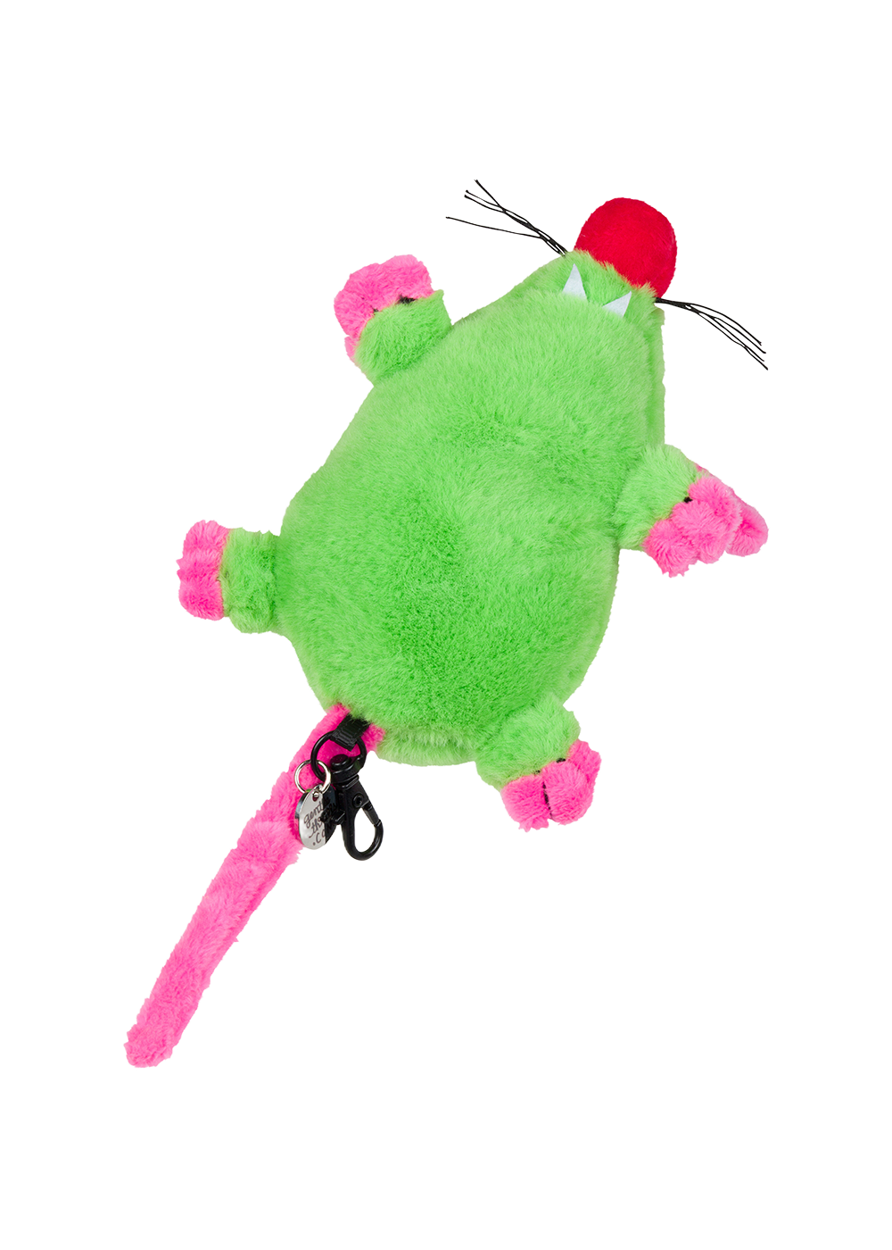 Rat plush keychain