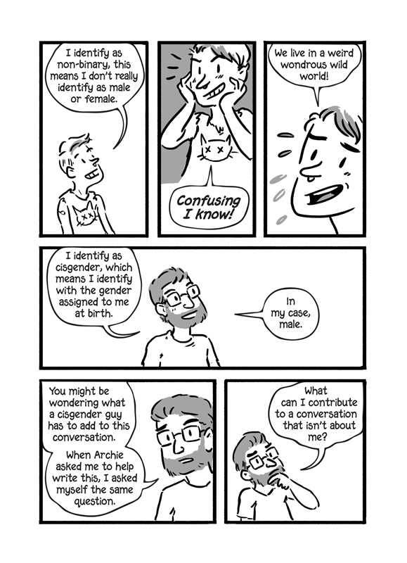 A Quick & Easy Guide to They/Them Pronouns by Archie  Bongiovanni