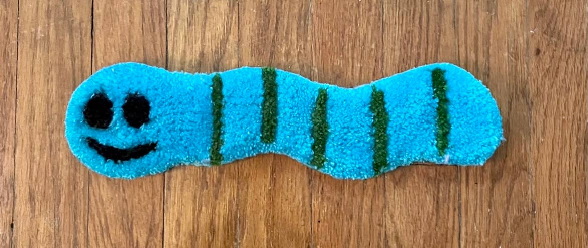 Worm Wall Hanging- Small