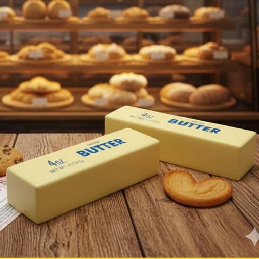 Butter Stress Ball – Soft & Slow-Rebound Squishy Toy