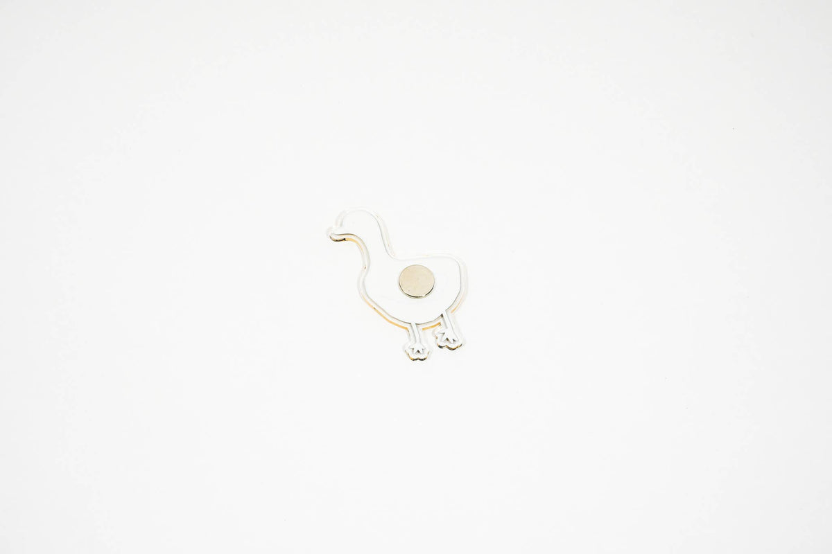Duck recycled acrylic fridge magnet