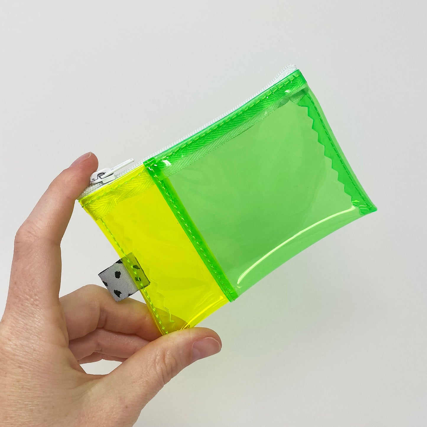 Yellow & Green Vinyl Wallet