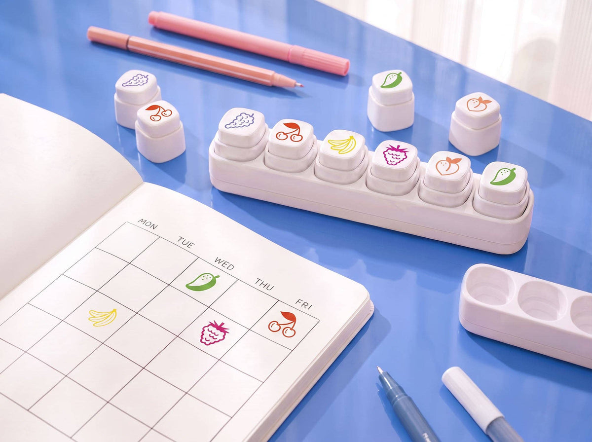 Tutti Frutti Push Button Stamps