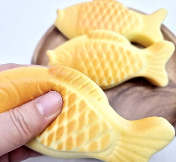 Korean Taiyaki Bread Squishy – Ultra Soft Slow Rising Fidget