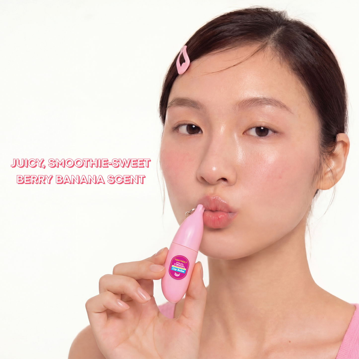 Magic Food Banana Keychain Lip Balm