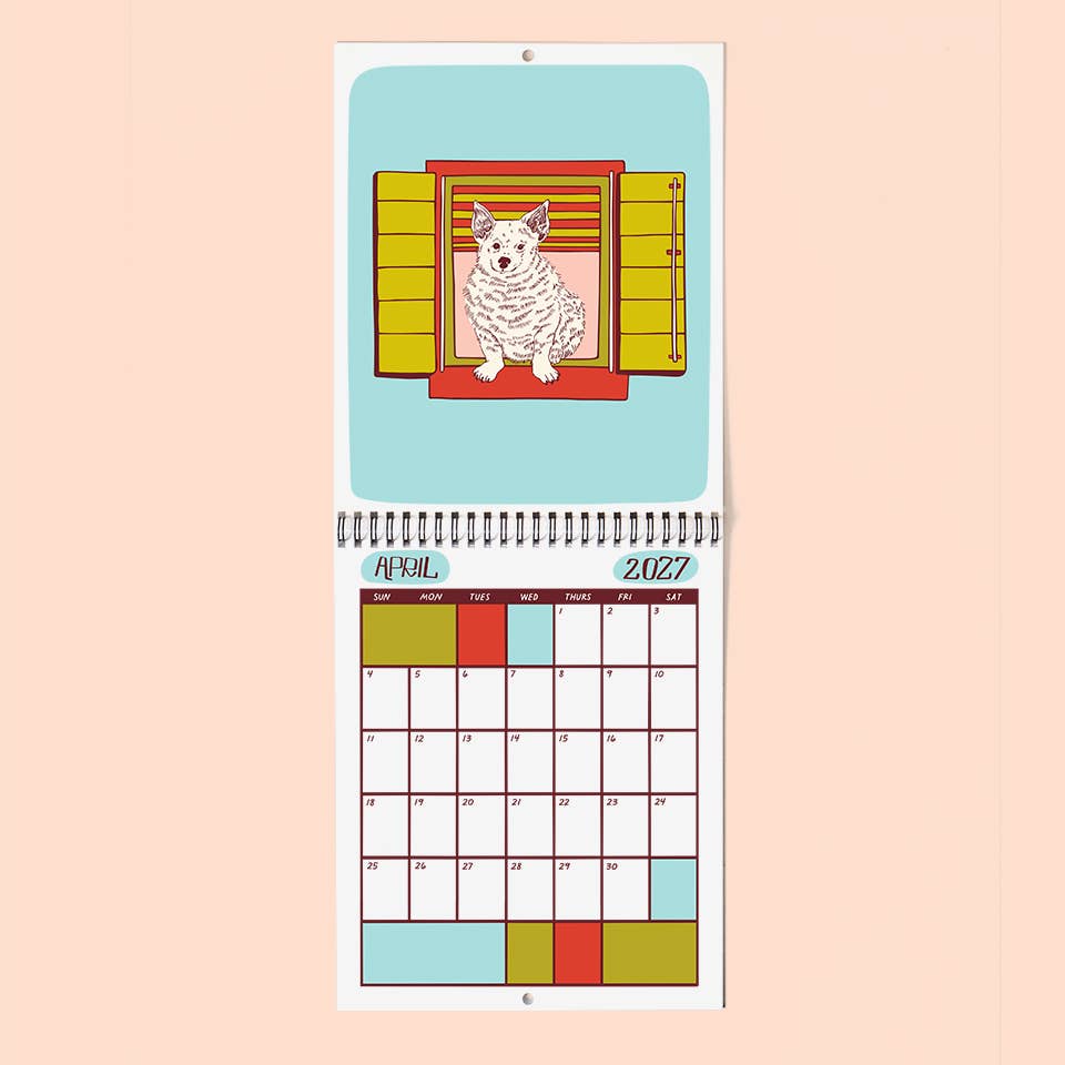 Good Dogs 2027 Calendar
