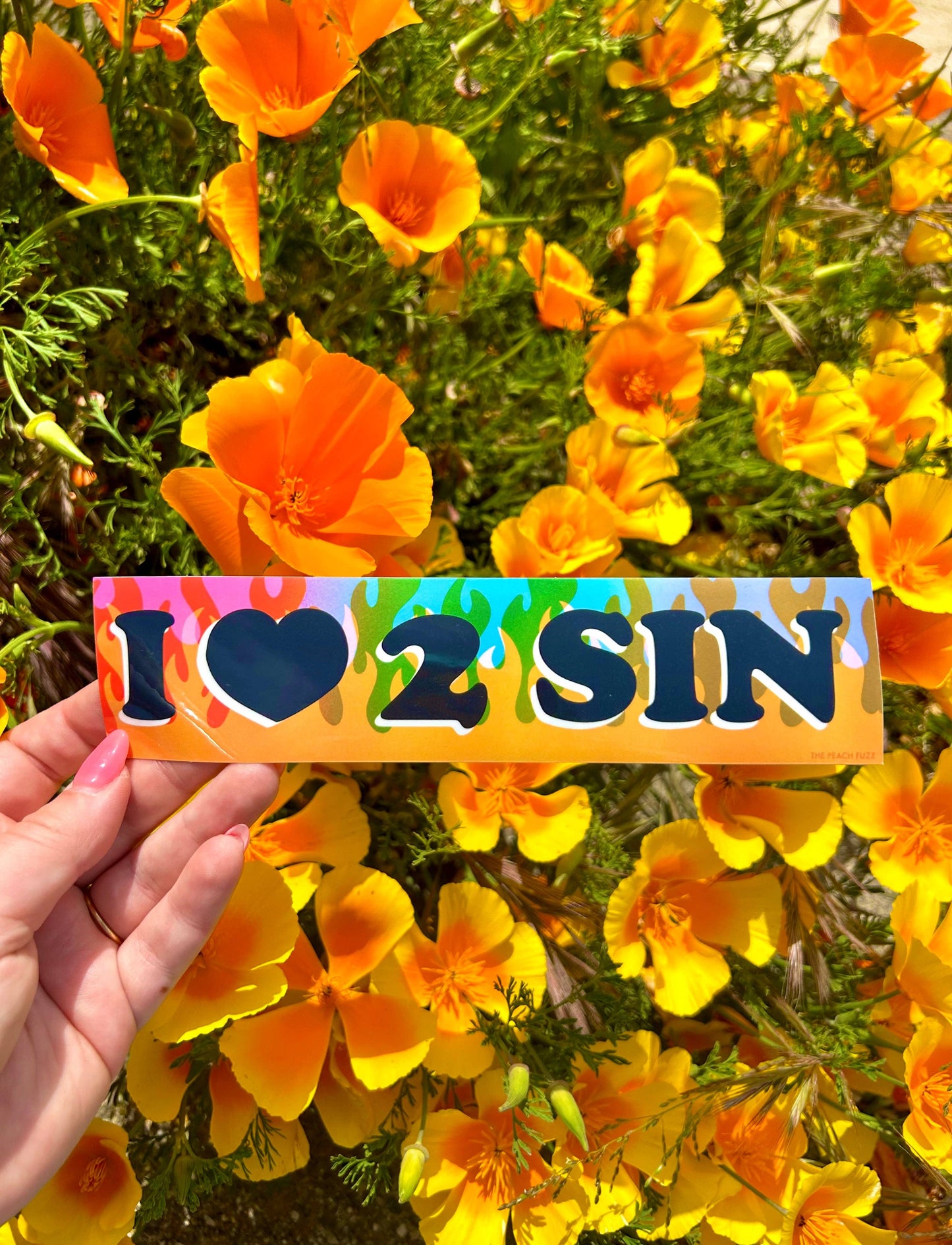 I Love To Sin Bumper Sticker