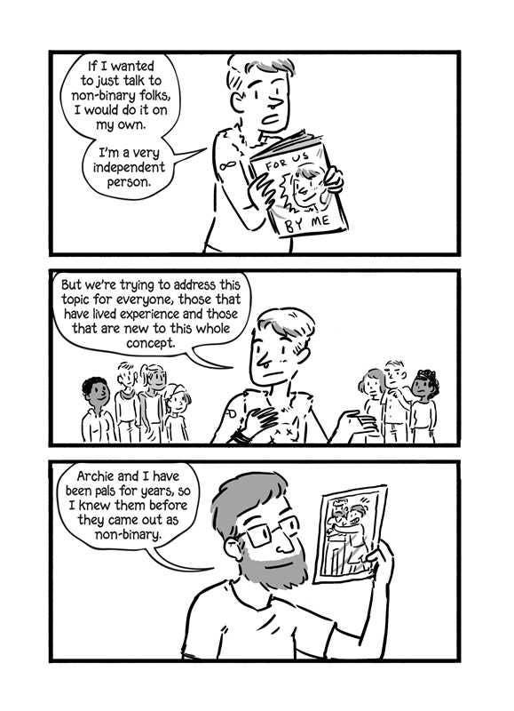 A Quick & Easy Guide to They/Them Pronouns by Archie  Bongiovanni